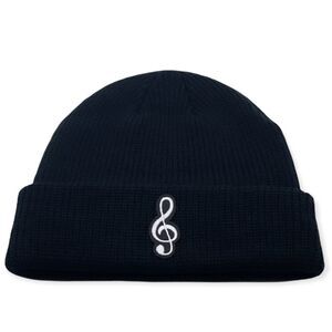 NWT Wool + Pepper Co. Music Note Unisex Beanie Hat